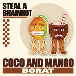 Coco and Mango Secret | любая мутация | Steal a Brainrot Ro… — Roblox, лот №278418