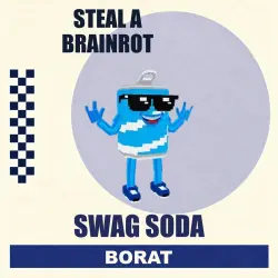 Swag Soda Secret | любая мутация | Steal a Brainrot Roblox, лот №250400