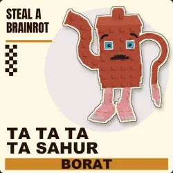 Ta Ta Ta Ta Sahur Rare (любая мутация) | Steal a Brainrot |… — Roblox, лот №250435