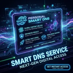 Персональный Smart DNS без ПО | Безлимитный доступ | До 5 устройств | Gemini, Claude, ChatGPT |Elli