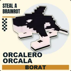 Orcalero Orcala Brainrot God | любая мутация | Steal a Brai… — Roblox, лот №250442