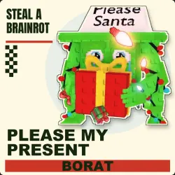 Please my Present Secret (любая мутация) | Steal a Brainrot… — Roblox, лот №250447
