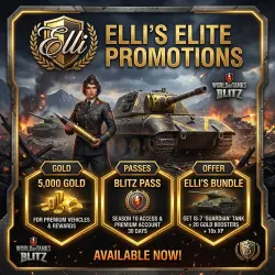 World of Tanks Blitz: Золото, Пропуска и Наборы EU | Elli