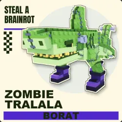 Zombie Tralala Secret | любая мутация | Steal a Brainrot Ro… — Roblox, лот №250459