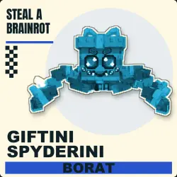Giftini Spyderini Secret | любая мутация | Steal a Brainrot… — Roblox, лот №250460