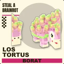 Los Tortus Secret | любая мутация | Steal a Brainrot Roblox, лот №250463