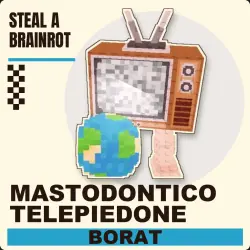 Mastodontico Telepiedone Brainrot God | любая мутация | Ste… — Roblox, лот №250464