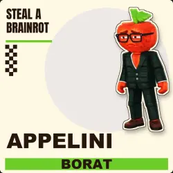 Appelini Brainrot God (любая мутация) Steal a Brainrot — — Roblox, лот №250472