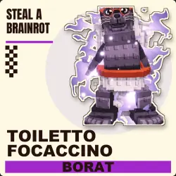 Toiletto Focaccino Mythic (любая мутация) Steal a Brainrot — — Roblox, лот №250474