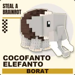 Cocofanto Elefanto Brainrot God (любая мутация) Steal a Bra… — Roblox, лот №250478