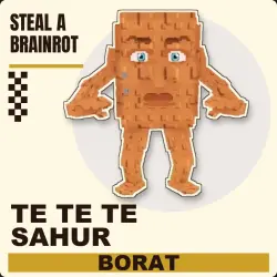 Te Te Te Sahur Mythic | любая мутация | Steal a Brainrot Ro… — Roblox, лот №278426