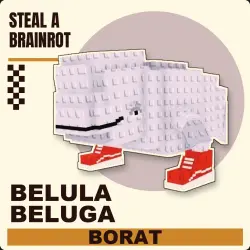 Belula Beluga Brainrot God | любая мутация | Steal a Brainr… — Roblox, лот №250484