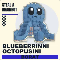 Blueberrinni Octopusini Legendary | любая мутация | Steal a… — Roblox, лот №250486