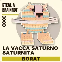 La Vacca Saturno Saturnita Secret | любая мутация | Steal a… — Roblox, лот №250489