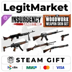 DLC Insurgency: Sandstorm - Woodwork Weapon Skin Set / Steam АВТО / РУ + МИР