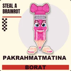 Pakrahmatmatina Brainrot God (любая мутация) Steal a Brainr… — Roblox, лот №250501