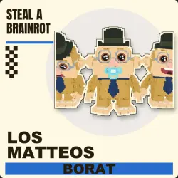 Los Matteos Secret | любая мутация | Steal a Brainrot Roblox, лот №250505