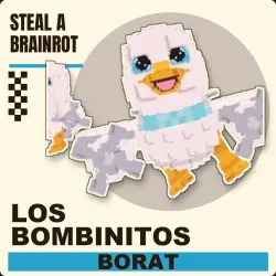 Los Bombinitos Brainrot God (любая мутация) | Steal a Brain… — Roblox, лот №250506