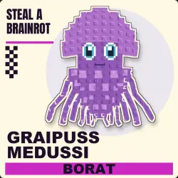 Graipuss Medussi Secret (любая мутация) Steal a Brainrot — — Roblox, лот №250508