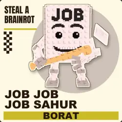Job Job Job Sahur Secret | любая мутация | Steal a Brainrot… — Roblox, лот №250511