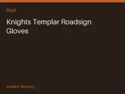 Knights Templar Roadsign Gloves #575500006 — Rust, лот №273253