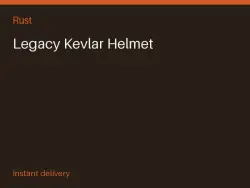 Legacy Kevlar Helmet #570253612 — Rust, лот №263107