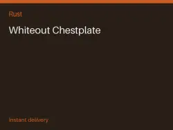 Whiteout Chestplate #571632339 — Rust, лот №273254