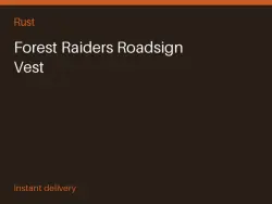 Forest Raiders Roadsign Vest #570881022 — Rust, лот №276164