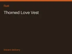Thorned Love Vest #568937380 — скриншот 1