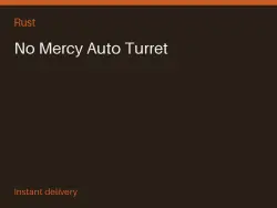No Mercy Auto Turret #572846312 — Rust, лот №278432