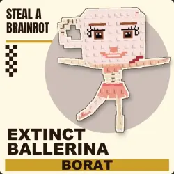 Extinct Ballerina Brainrot God (любая мутация) Steal a Brai… — Roblox, лот №250516