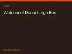 Watcher of Doom Large Box #567519676 — Rust, лот №263192