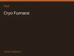 Cryo Furnace #571845669 — Rust, лот №276183