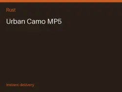 Urban Camo MP5 #559034845 — Rust, лот №264097