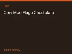 Cow Moo Flage Chestplate #572122235 — скриншот 1