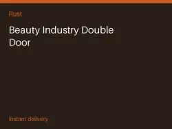 Beauty Industry Double Door #570452206 — Rust, лот №263254