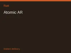 Atomic AR #574329775 — Rust, лот №263262