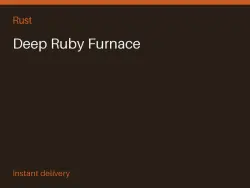 Deep Ruby Furnace #571398532 — Rust, лот №263316
