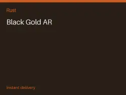 Black Gold AR #574166847 — Rust, лот №276214
