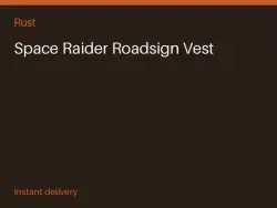 Space Raider Roadsign Vest #575728895 — Rust, лот №263383