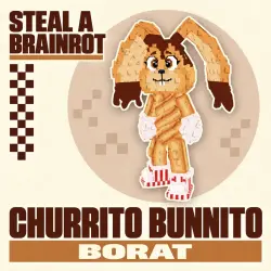 Churrito Bunnito Secret | любая мутация | Steal a Brainrot … — Roblox, лот №250527