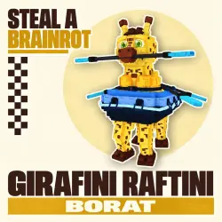 Girafini Raftini Secret (любая мутация) | Steal a Brainrot … — Roblox, лот №250543