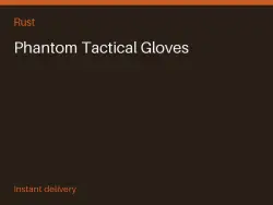 Phantom Tactical Gloves #571648278 — Rust, лот №263450