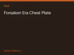 Forsaken Era Chest Plate #565922087 — Rust, лот №263502