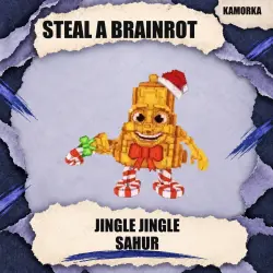 Jingle Jingle Sahur Mythic / любая мутация / Roblox Steal a…, лот №249226