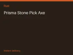Prisma Stone Pick Axe #571588950 — Rust, лот №273331