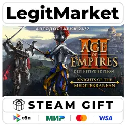 DLC Age of Empires III: Definitive Edition - Knights of the Mediterranean / Steam АВТО / РУ + МИР