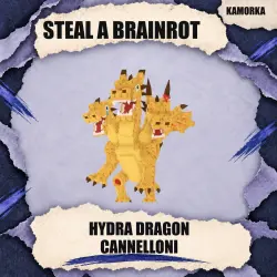 Hydra Dragon Cannelloni Secret любая мутация Steal a Brainr… — Roblox, лот №249238