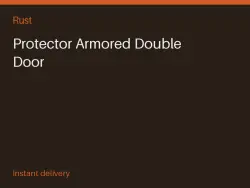 Protector Armored Double Door #573397174 — Rust, лот №263600