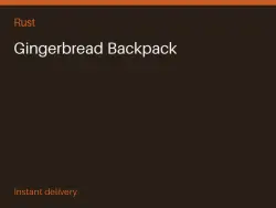 Gingerbread Backpack #579534576 — Rust, лот №278463